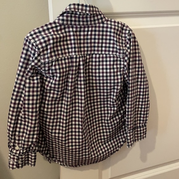 BabyGap 4T button up plaid dress shirt - Picture 5 of 5